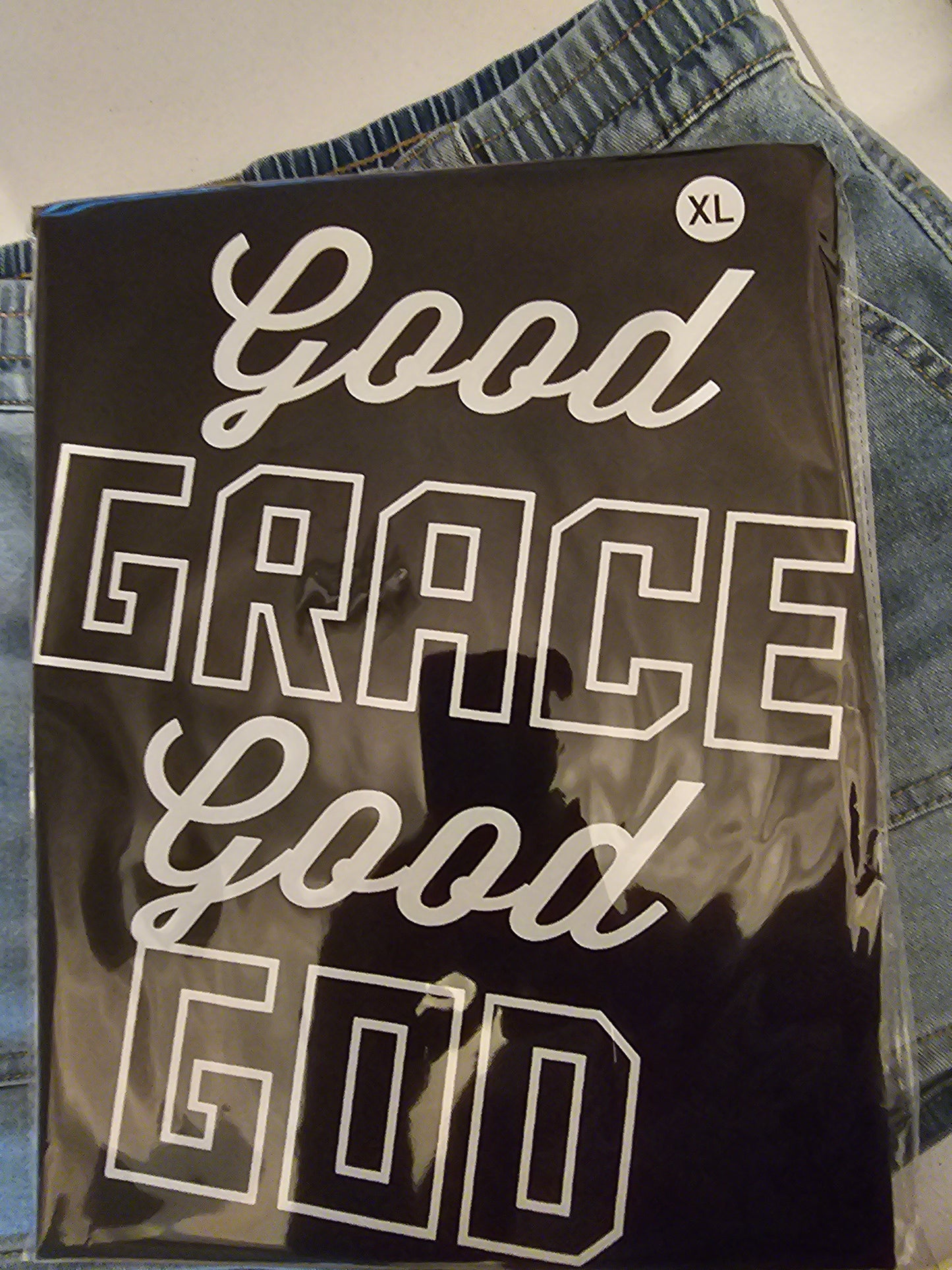 Good Grace Good God Handmade Graphic T-Shirt