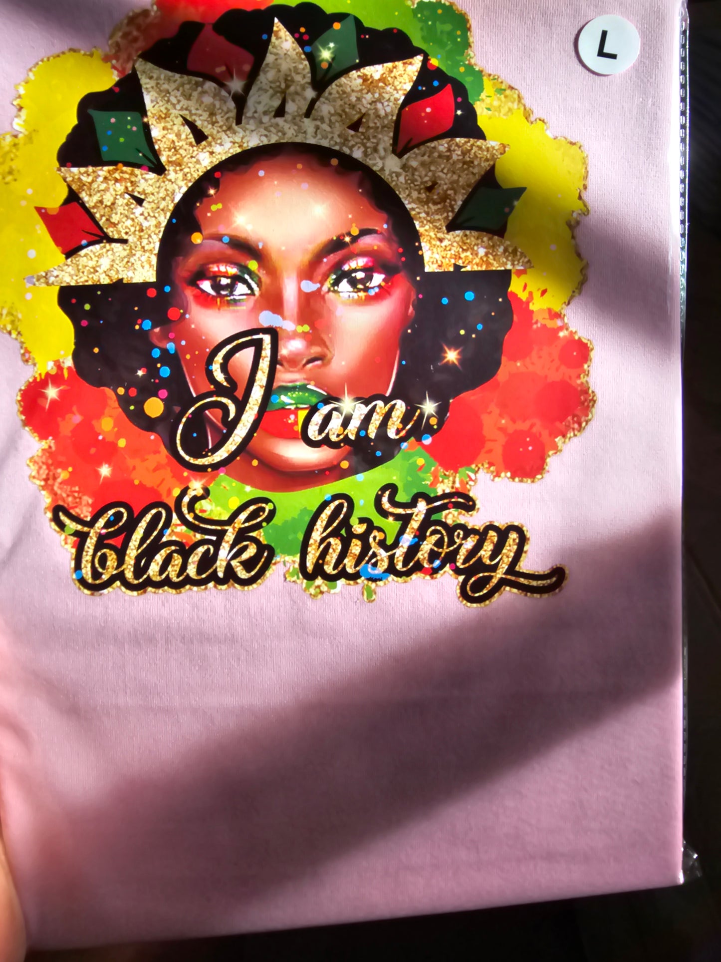 I Am  Black History Handmade Graphic T Shirt Design