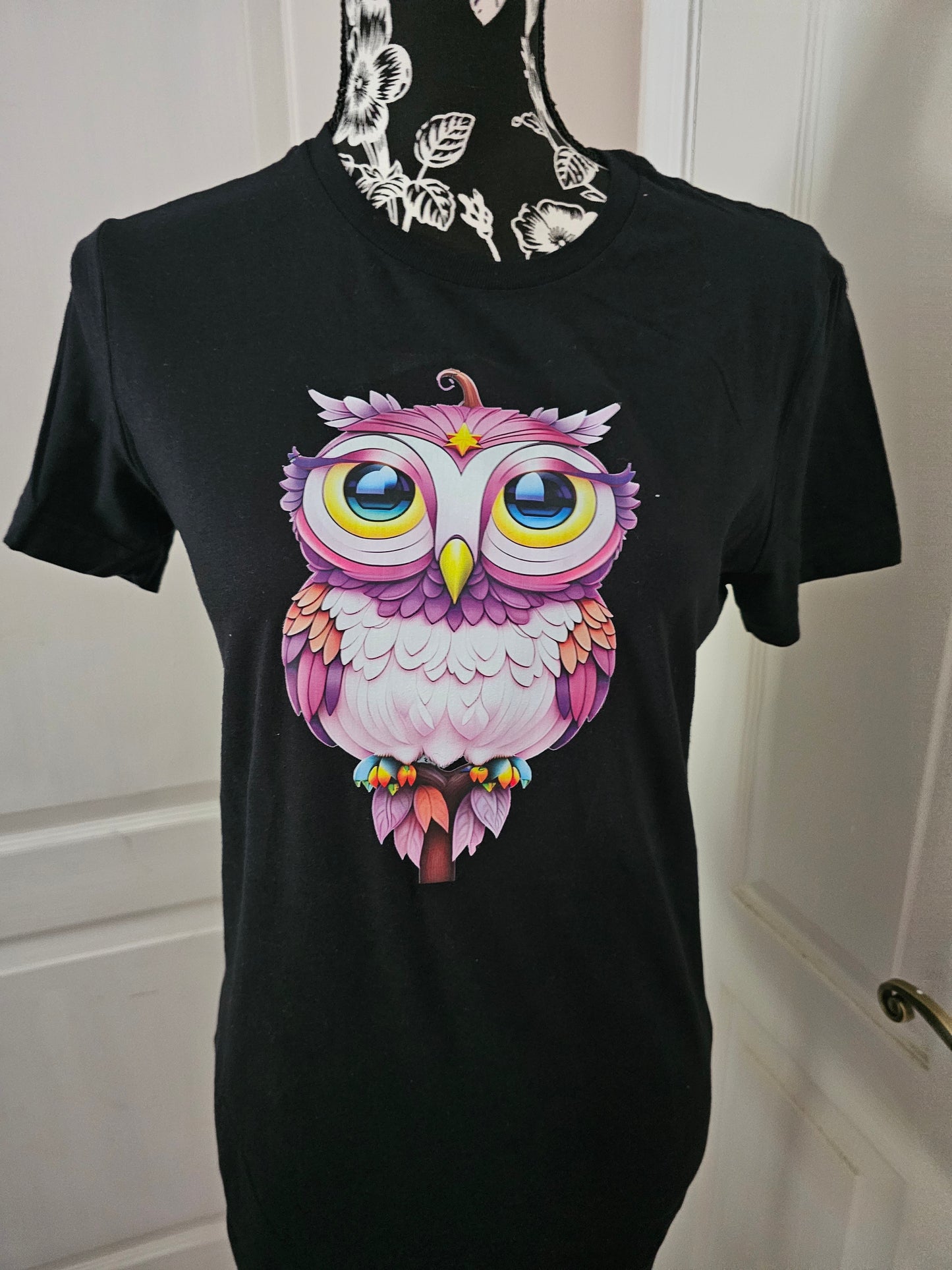 Owl 🦉 Handmade Graphic T Shirt Design