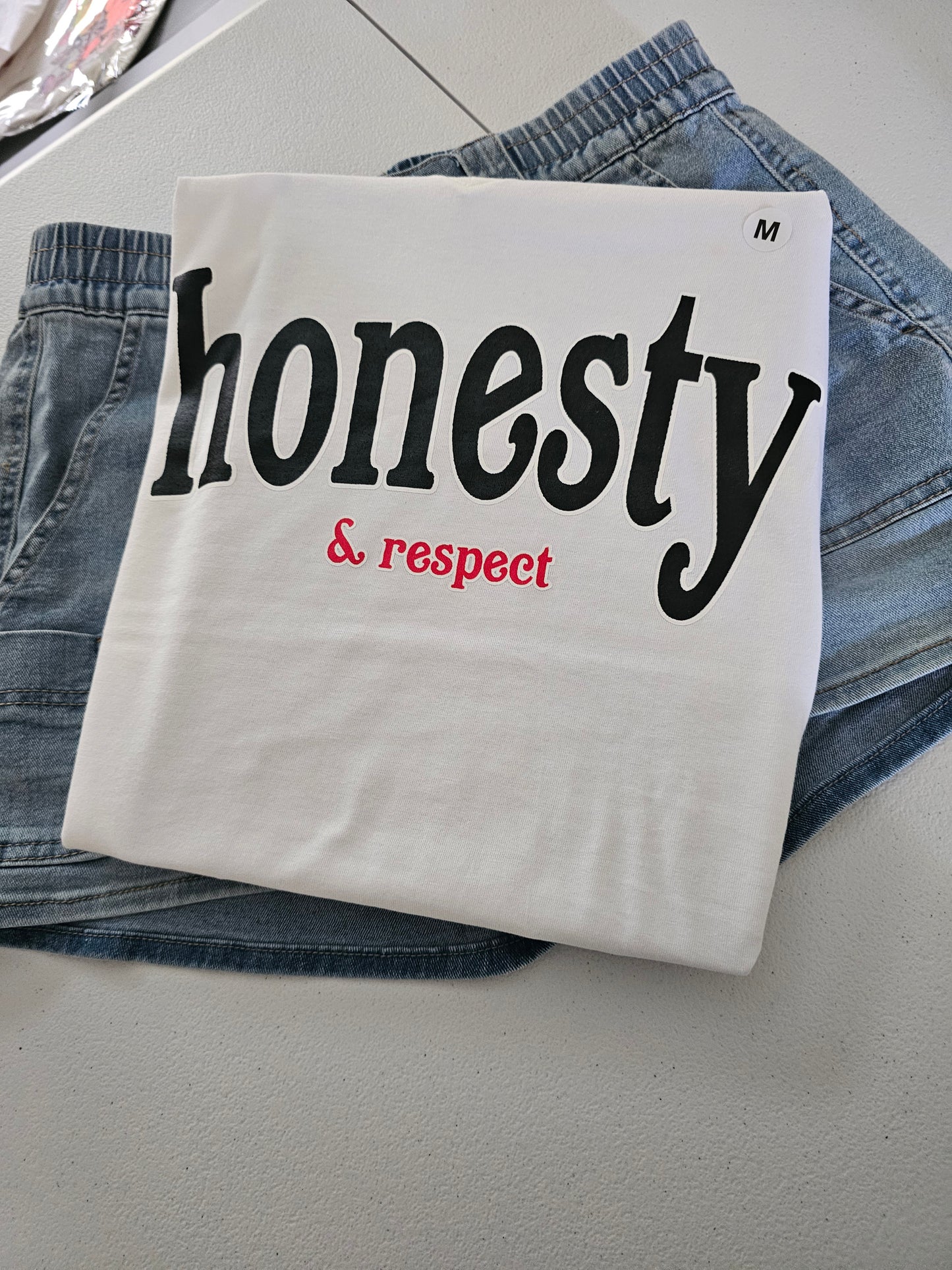 Honesty & Respect Handmade Graphic T-Shirt