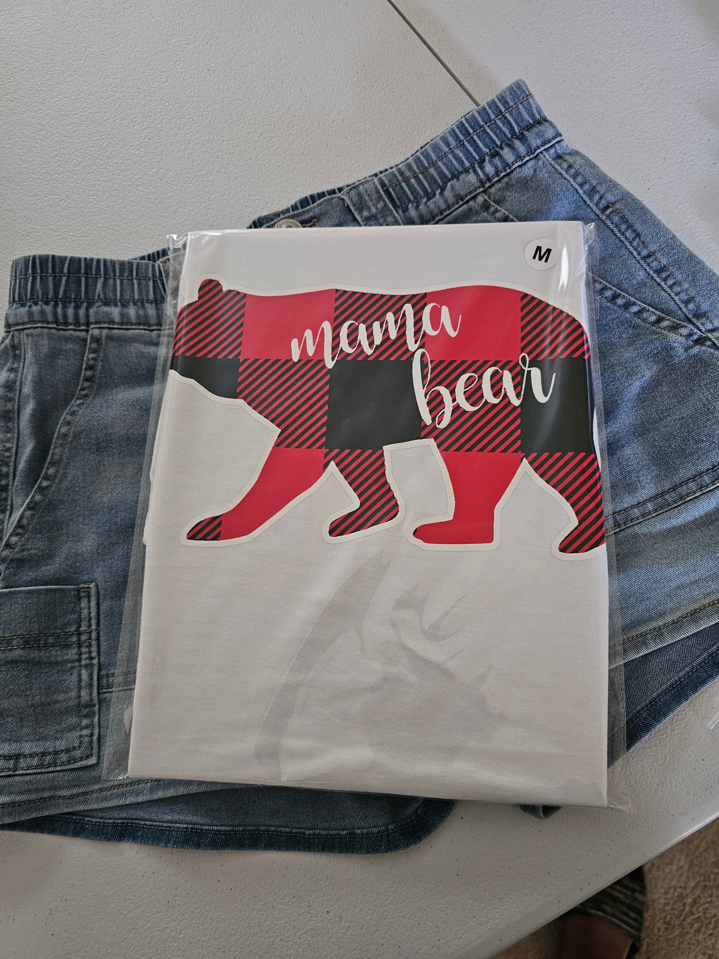 Mama Bear Handmade Graphic T-Shirt
