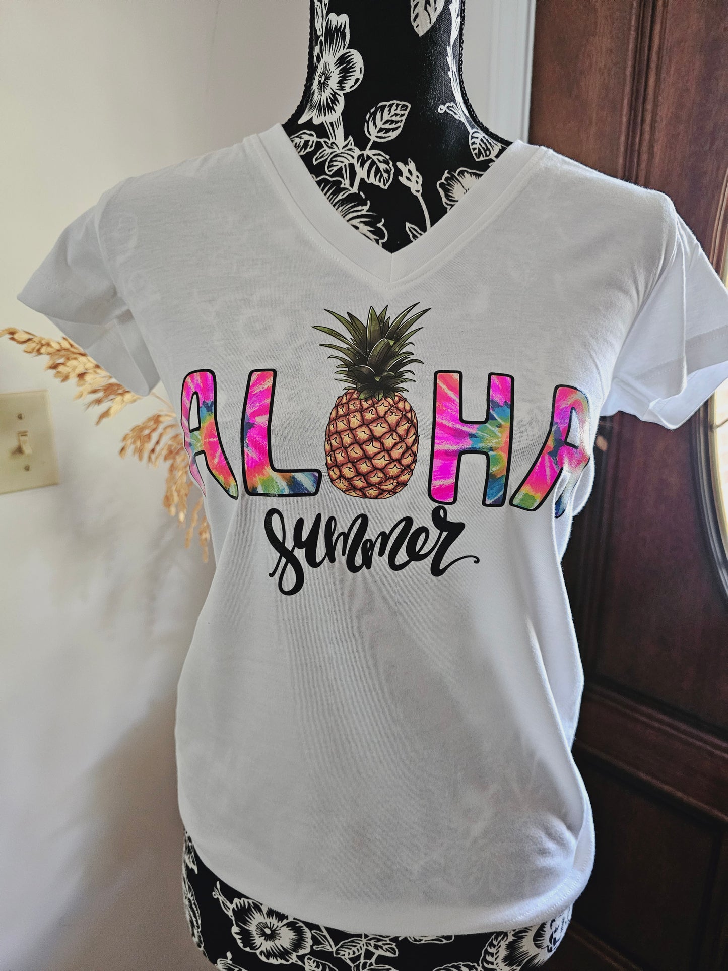 Al🍍 ha Summer Handmade Graphic T Shirt Design