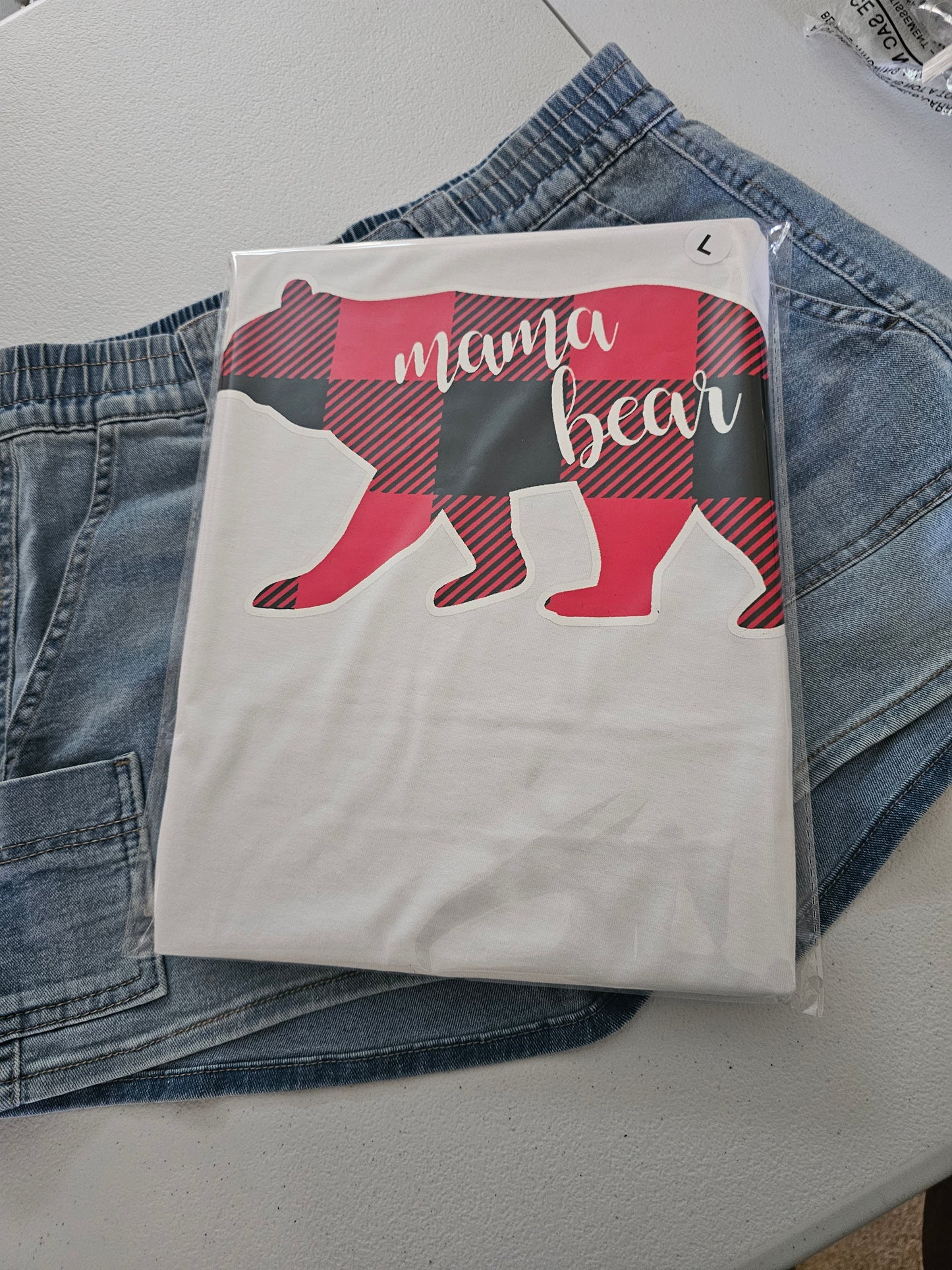Mama Bear Handmade Graphic T-Shirt