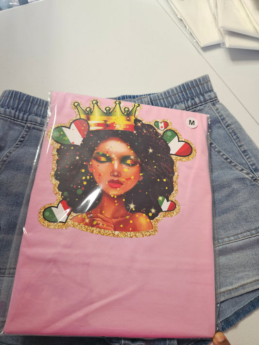 Queen Handmade Graphic T Shirt Design