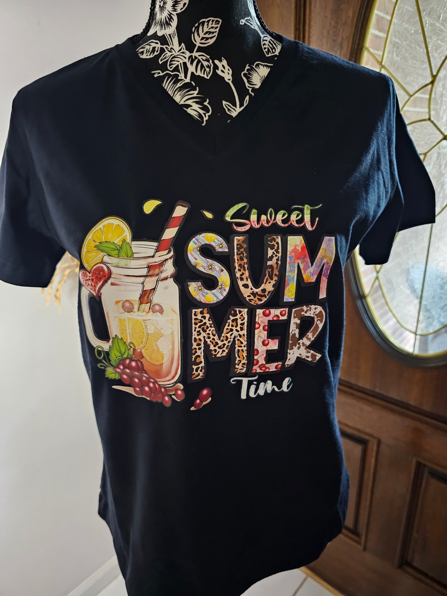 Sweet Summer Time Handmade Graphic T-Shirt