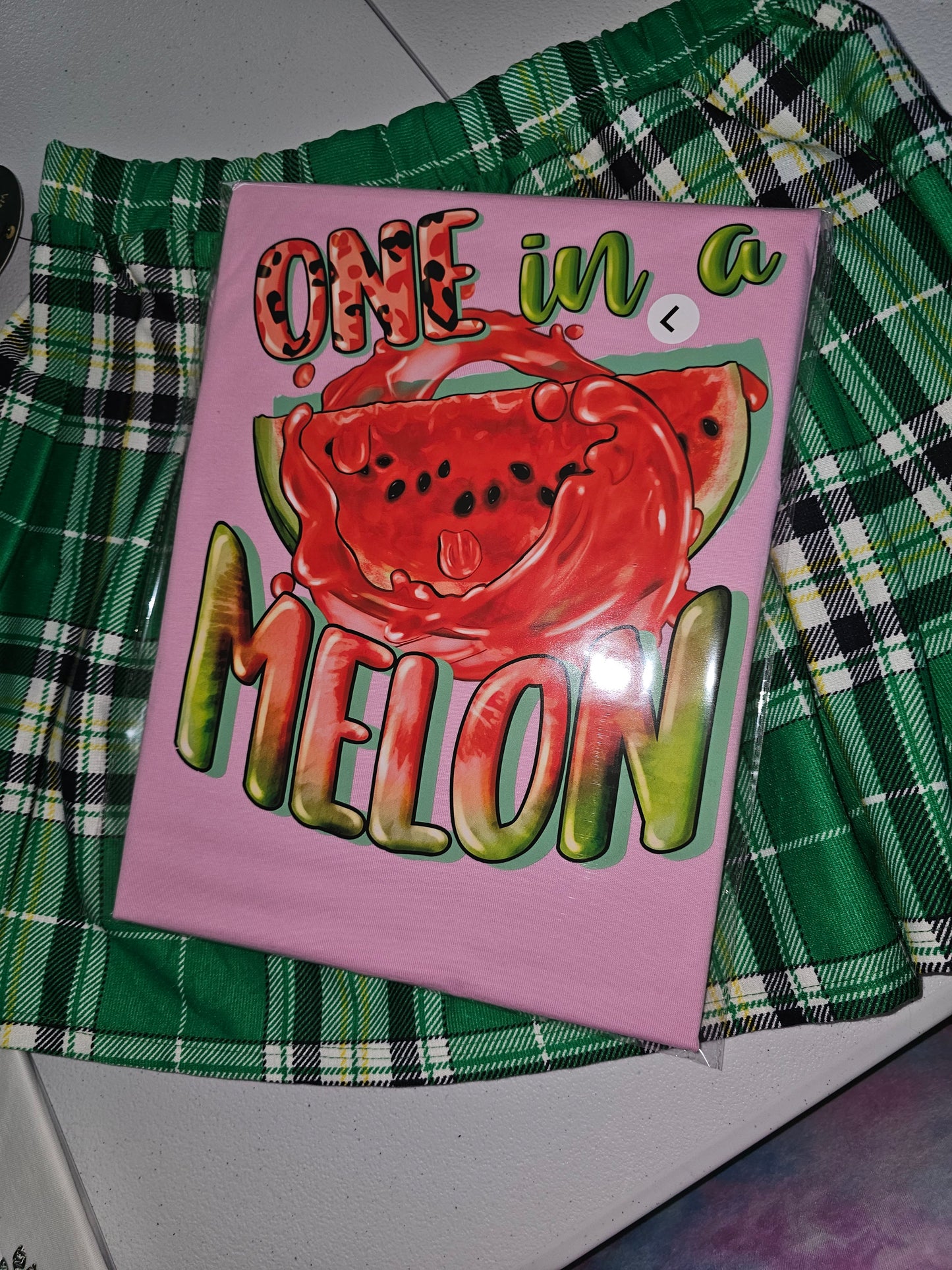 One In A Melon Handmade Graphic T Shirt Design