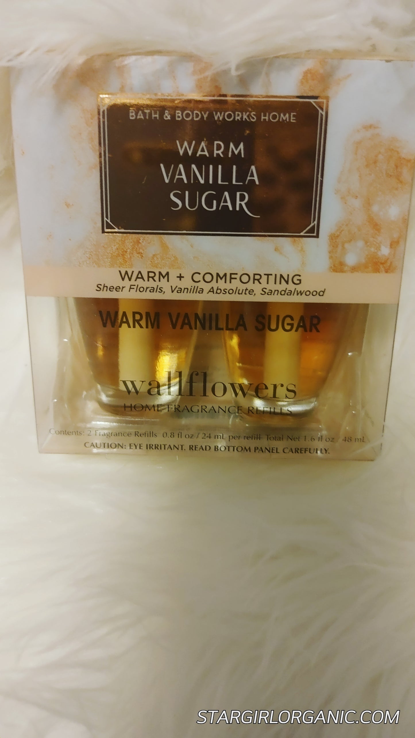 WARM VANILLA SUGAR Wallflowers Fragrance Refills, 2-Pack