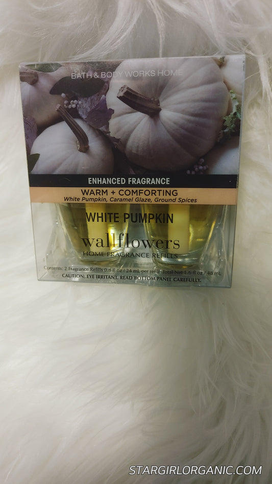 WHITE PUMPKIN Wallflowers Fragrance Refills, 2-Pack