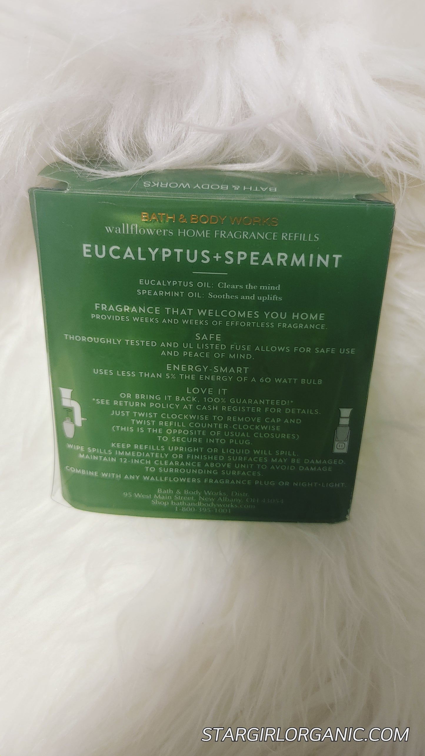 EUCALYPTUS SPEARMINT Wallflowers Fragrance Refills, 2-Pack