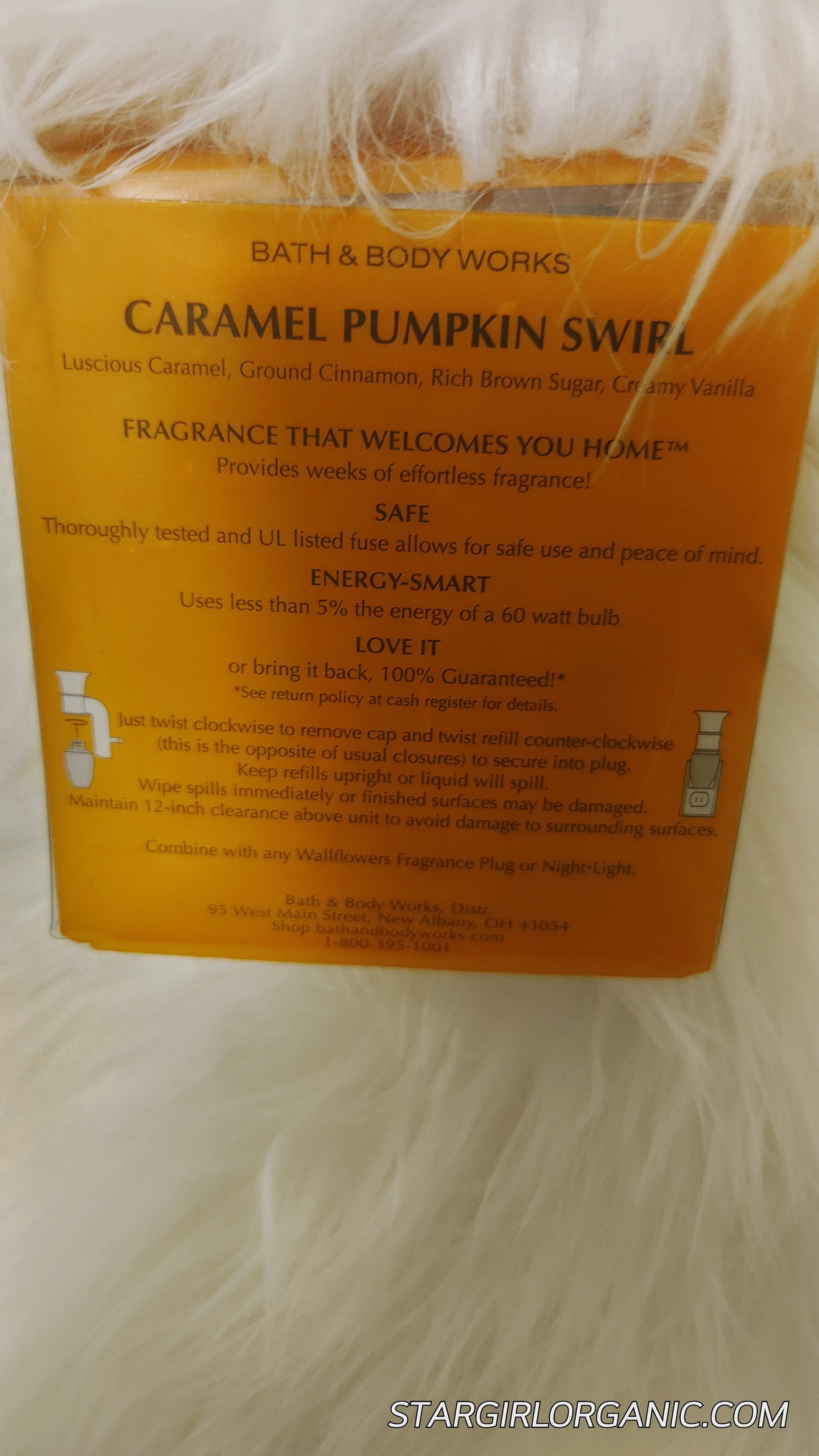CARAMEL PUMPKIN SWIRL Wallflowers Fragrance Refills, 2-Pack