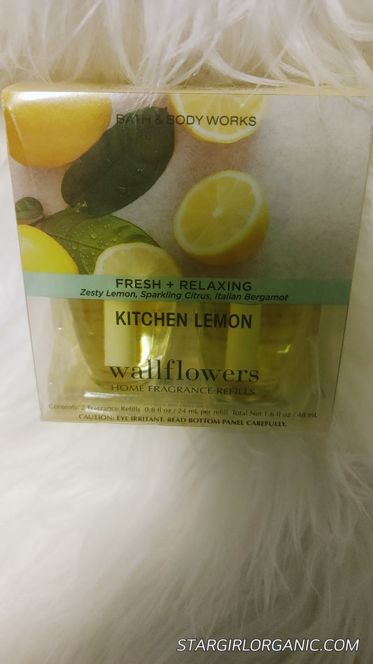 IMAGES KITCHEN LEMON Wallflowers Fragrance Refills, 2-Pack