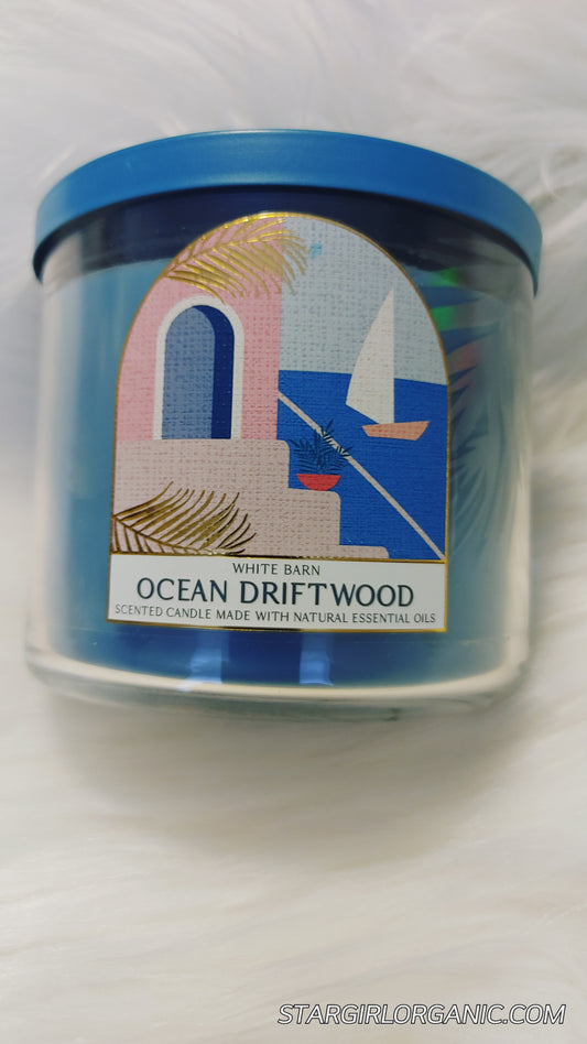 Bath & Body Works Ocean and Driftwood 3Wick Candle