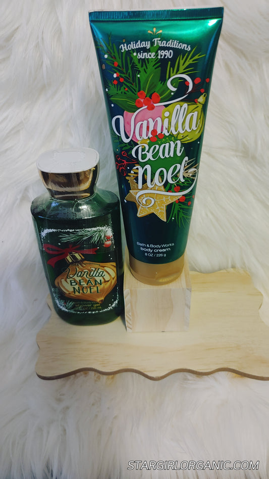 Bath and Body Works 2PC Vanilla Bean Body Lotion & Shower Gel Sets