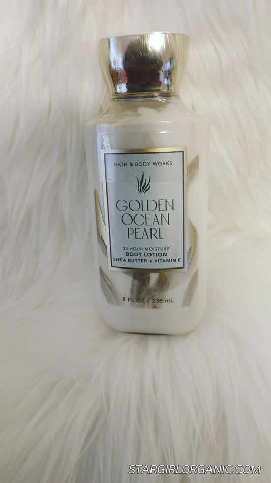 Bath and Body Works Golden Ocean Pearl Body Lotion