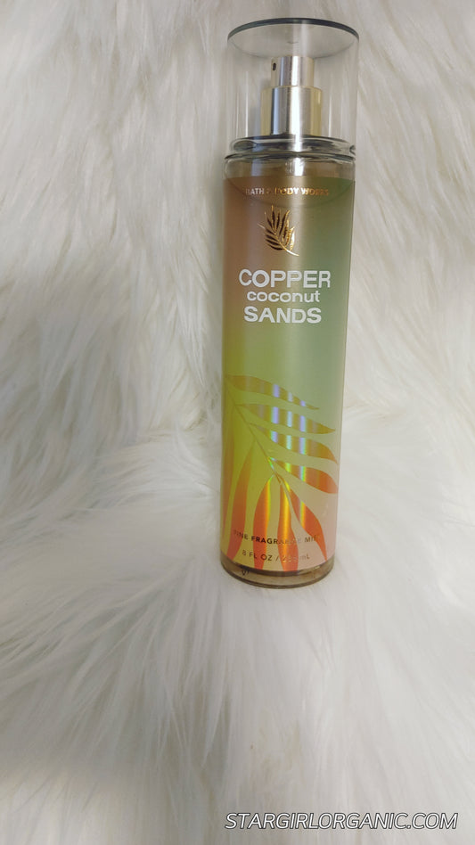 Bath & Body Works Copper Coconut Sands Fragrance Mist